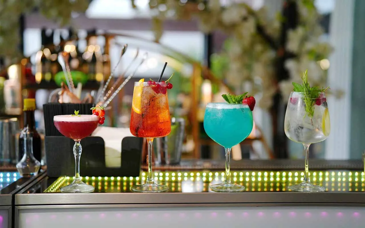 cocktail bar candy bar